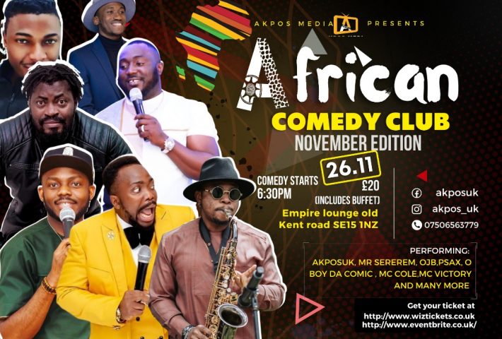 AFRICAN COMEDY CLUB (NOVEMBER SPECIAL)